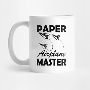 Paper airplane Master Mug